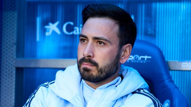 Davide Ancelotti, durante su etapa en el Real Madrid