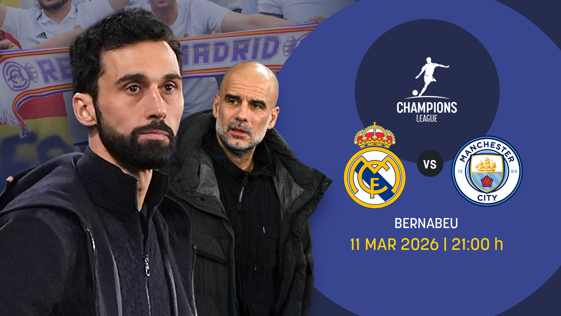 Previa Real Madrid vs Manchester City: noche grande en el Bernabéu