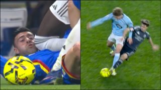 Jugadas polémicas en el Bernabéu y Balaídos.