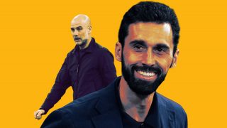 Arbeloa y Guardiola.