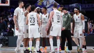 El Real Madrid en el Palacio. (EP)