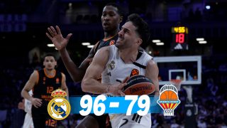 Campazzo en el Real Madrid-Valencia Basket. (EFE)