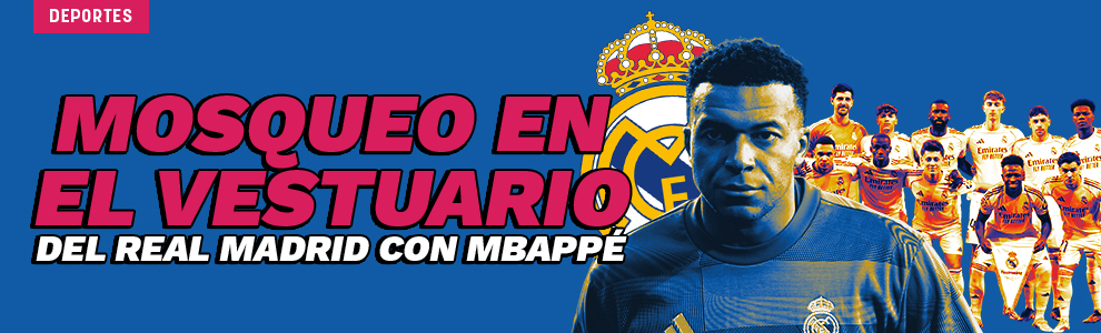 Mosqueo en el vestuario del Real Madrid con Mbappé