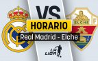 Real Madrid Elche horario