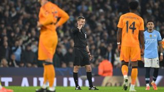 Turpin en el City-Real Madrid del año pasado. (Getty)