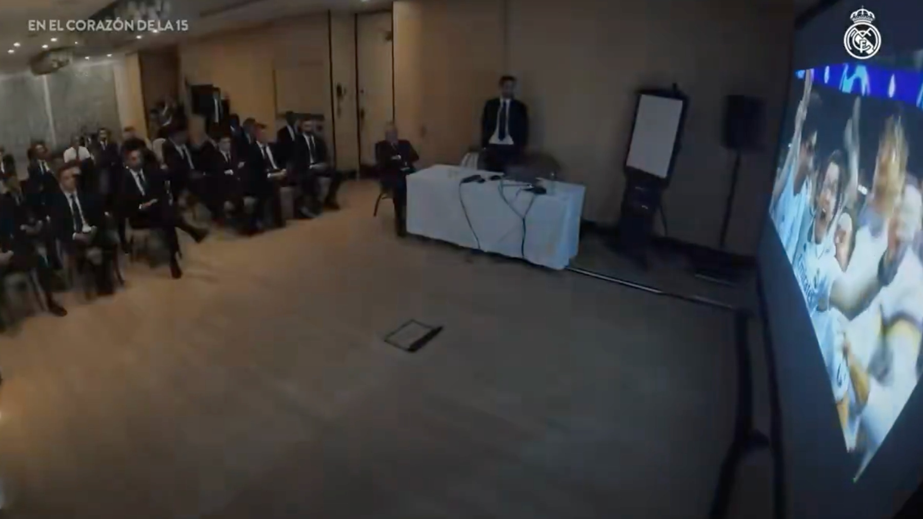 Emocionante: el vídeo que los jugadores del Real Madrid vieron horas antes de la final de la Decimoquinta