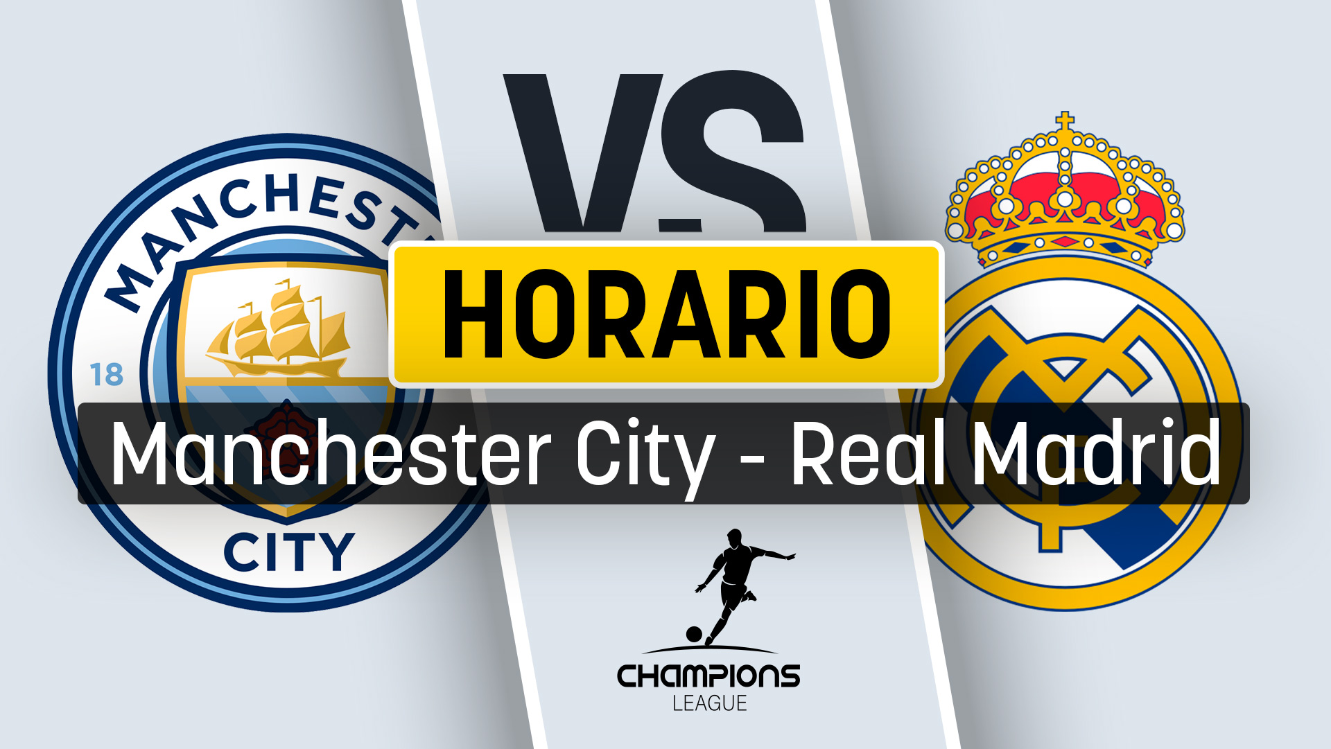 Manchester City - Real Madrid: cuándo es, horario y dónde ver por TV gratis en directo y en vivo online gratis el partido de Champions League