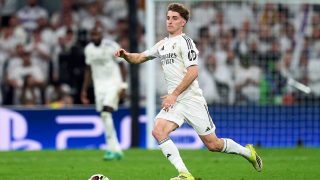 César Palacios, con el Real Madrid. (Getty)