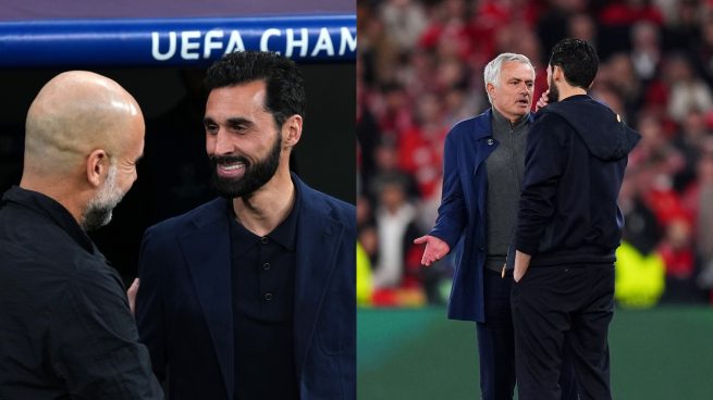 Álvaro Arbeloa, en sus duelos ante Pep Guardiola y José Mourinho.