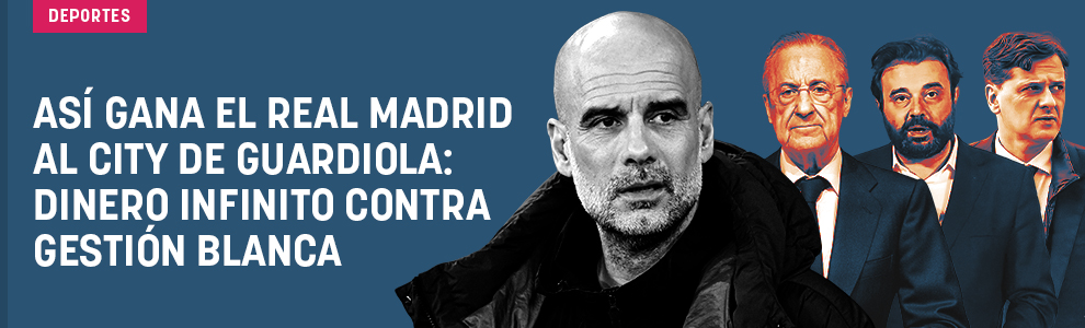 Así gana el Real Madrid al City de Guardiola: dinero infinito contra gestión blanca
