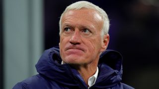 Didier Deschamps en un partido con Francia. (Europa Press)