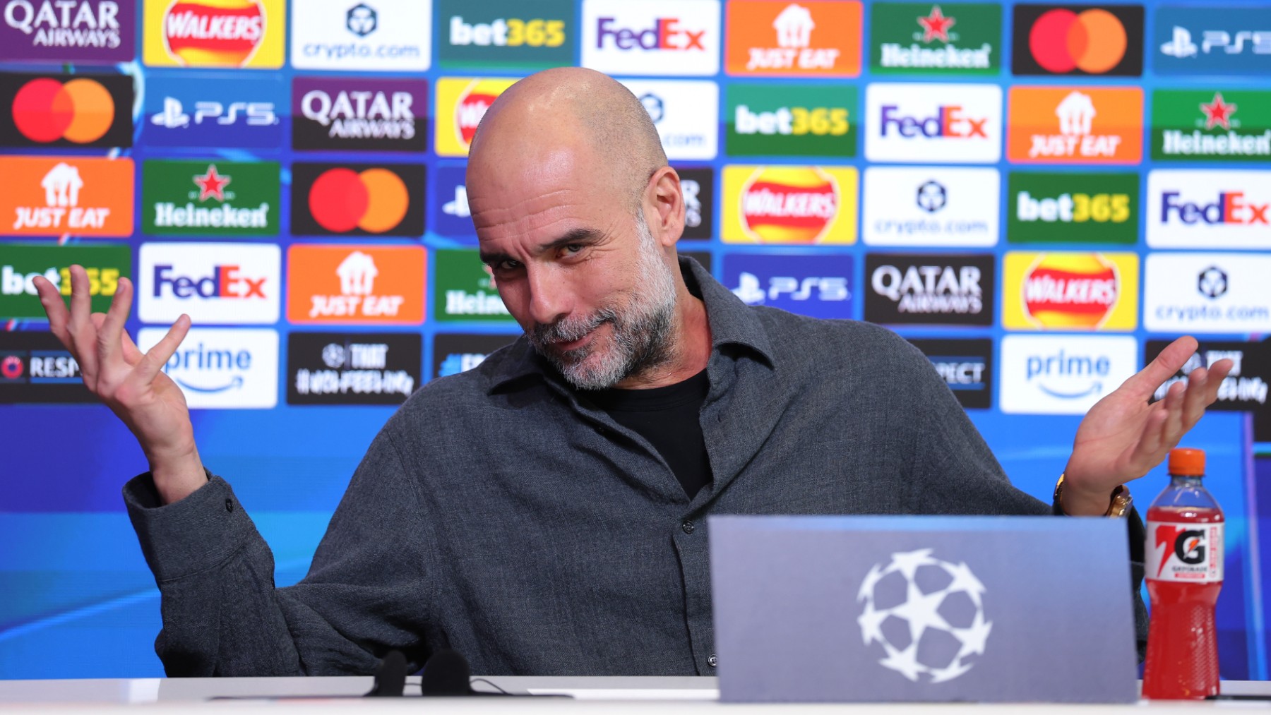 Guardiola pronostica el apocalipsis tras ser eliminado por el Madrid: Vivimos en el caos en el mundo