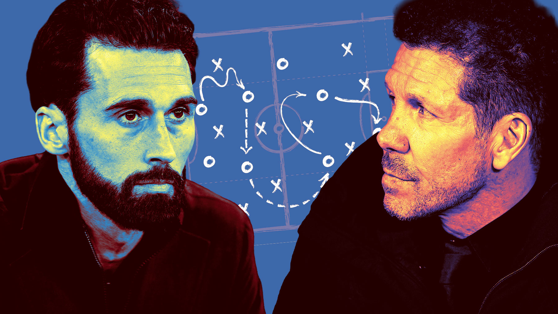 Arbeloa vs Simeone: dos estrategas en los banquillos