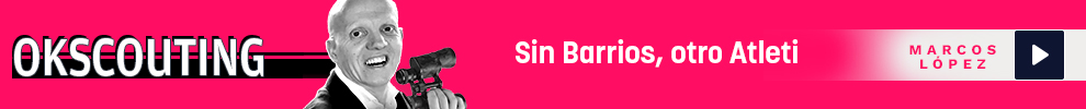Sin Barrios, otro Atleti