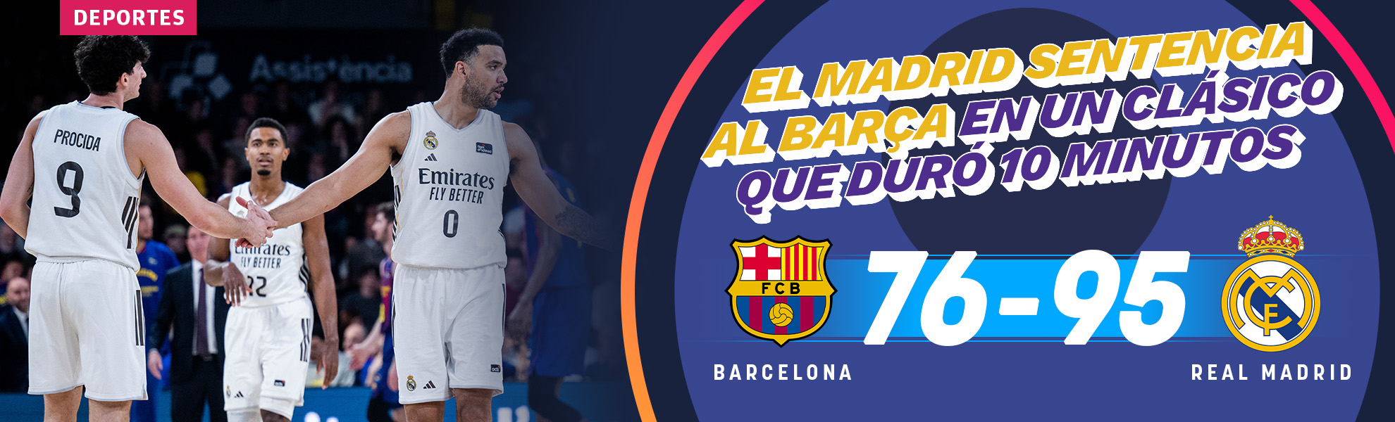 El Real Madrid funde al Barcelona en un Clásico que duró 10 minutos