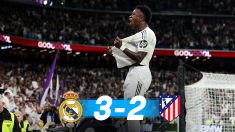 El Real Madrid ganó 3-2 al Atlético.