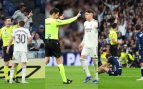 Tres de las expulsiones del Real Madrid en la presente Liga.
