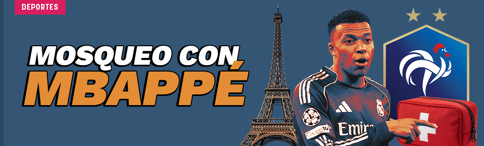 Mosqueo con Mbappé por la gestión de su lesión de rodilla