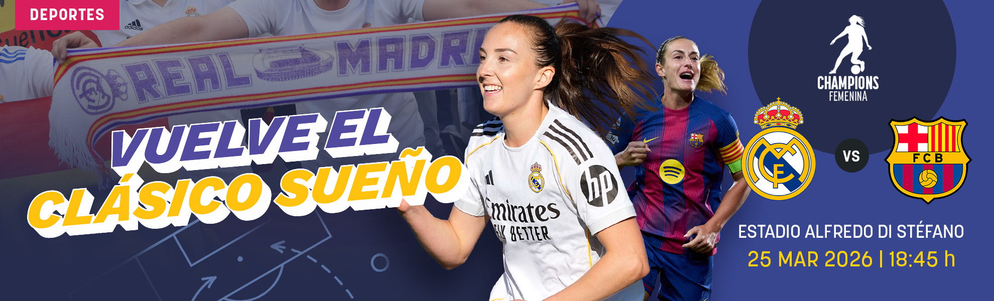 El clásico sueño de Champions