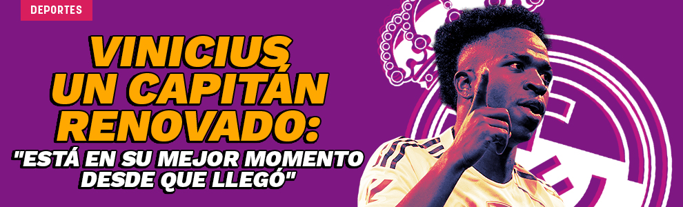 Vinicius un capitán renovado: Está en su mejor momento desde que llegó