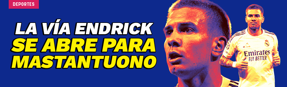 La vía Endrick se abre para Mastantuono