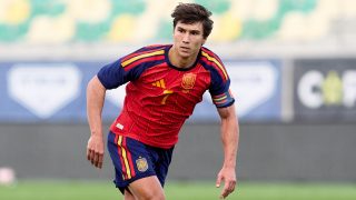 Gonzalo en el Chipre-España sub-21. (EP)