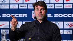Pochettino, en rueda de prensa. (Foto: Getty)