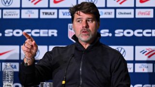 Pochettino, en rueda de prensa. (Foto: Getty)