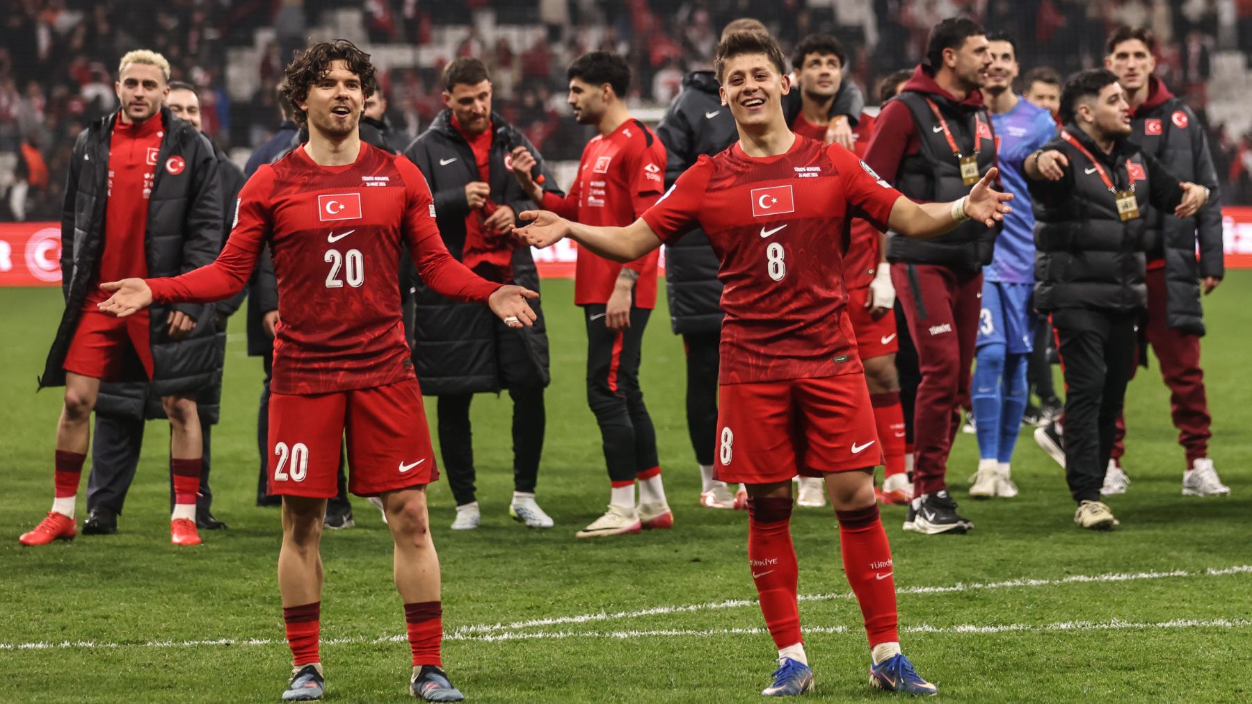 Güler no se pierde el Mundial: Turquía se clasifica y Arda vuelve feliz e ileso tras jugar 83 minutos