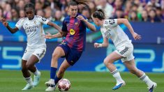 Barcelona – Real Madrid femenino en directo | Cómo va el Madrid, goles y dónde ver el partido de vuelta de Champions. (EFE)