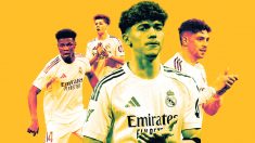 Thiago Pitarch, Tchouaméni, Valverde y Güler.