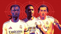 Camavinga, Trent y Carreras.