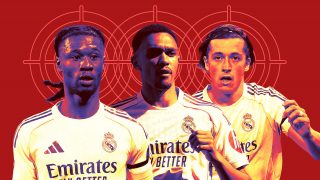 Camavinga, Trent y Carreras.