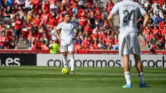 Mbappé contra el Mallorca. (EFE)