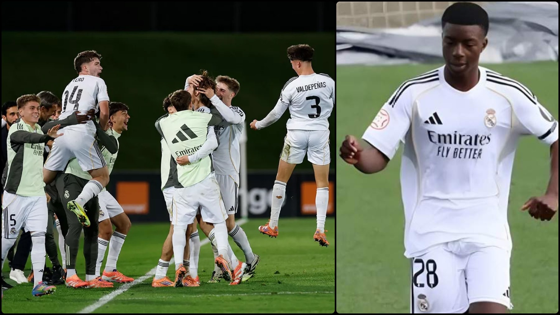 Cherif Fofana derriba la puerta del Castilla con 16 años y estará en Old Trafford