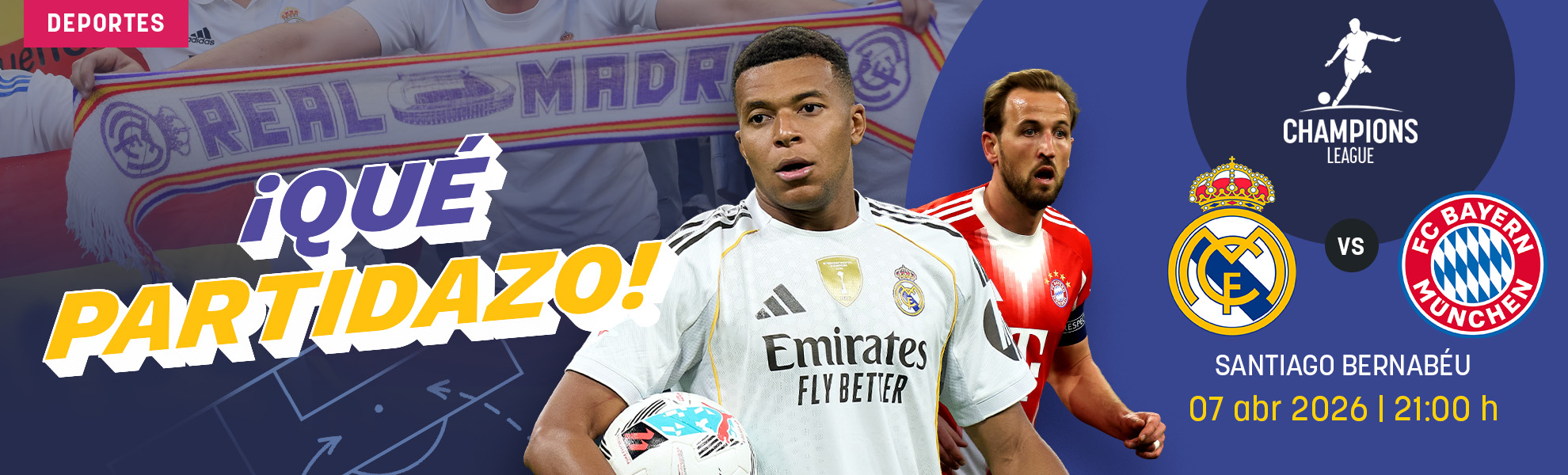 Real Madrid-Bayern: ¡qué partidazo!