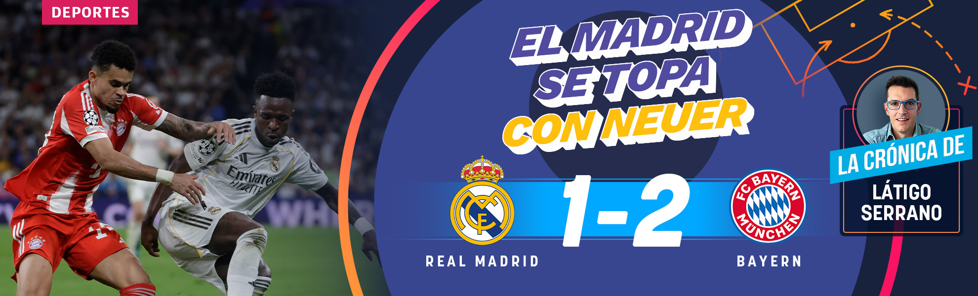 El Madrid se topa con Neuer