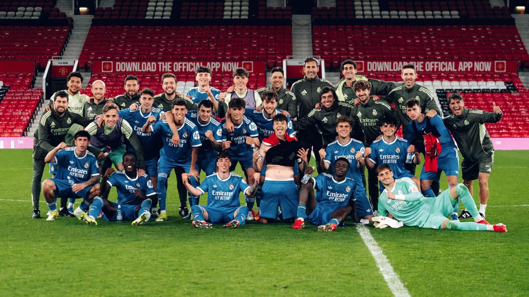 El Castilla tira de épica en Old Trafford y ya está en semifinales de la Premier League International Cup