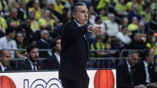 Scariolo en el Fenerbahce-Real Madrid. (EFE)