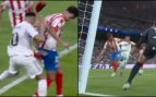 Alberola Rojas y el VAR no quisieron pitar un penalti claro sobre Mbappé por un codazo en la cara de Vitor Reis