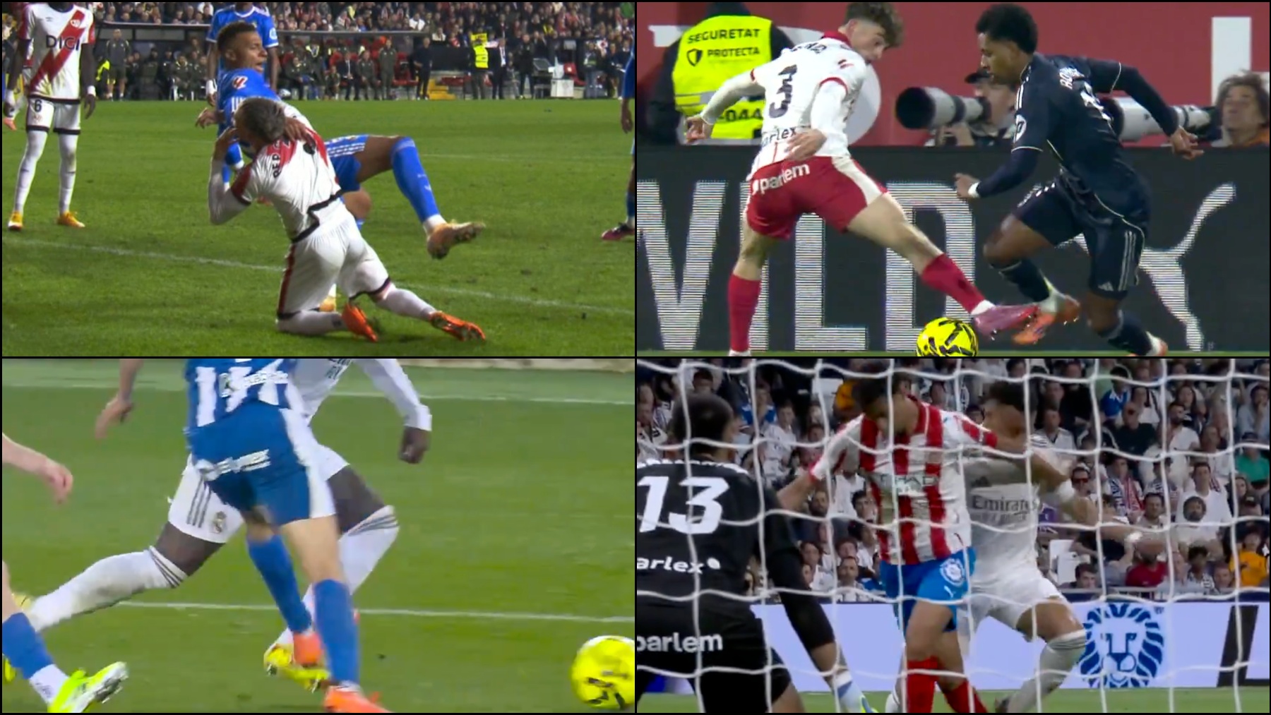 Los árbitros siguen sangrando al Real Madrid: los nueve penaltis que no le han pitado esta temporada