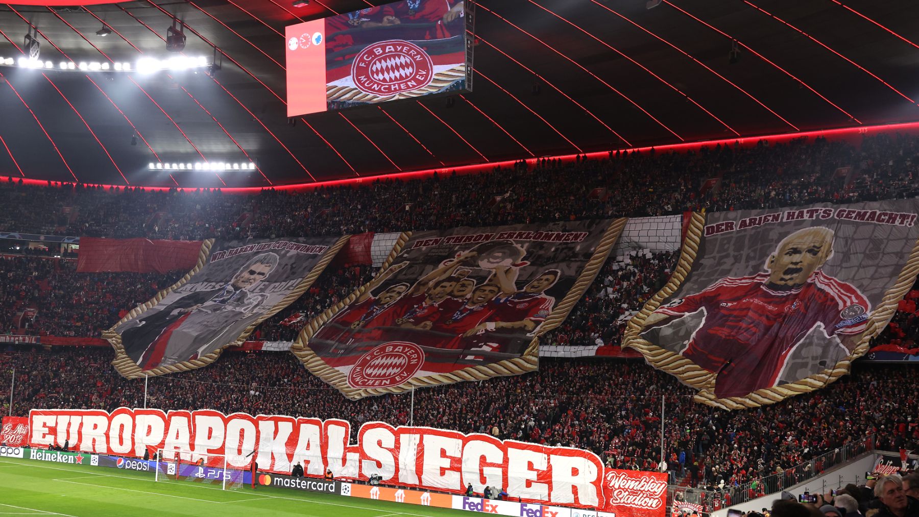 El Bayern de Múnich enciende el Allianz Arena: todo al rojo para intimidar al Real Madrid