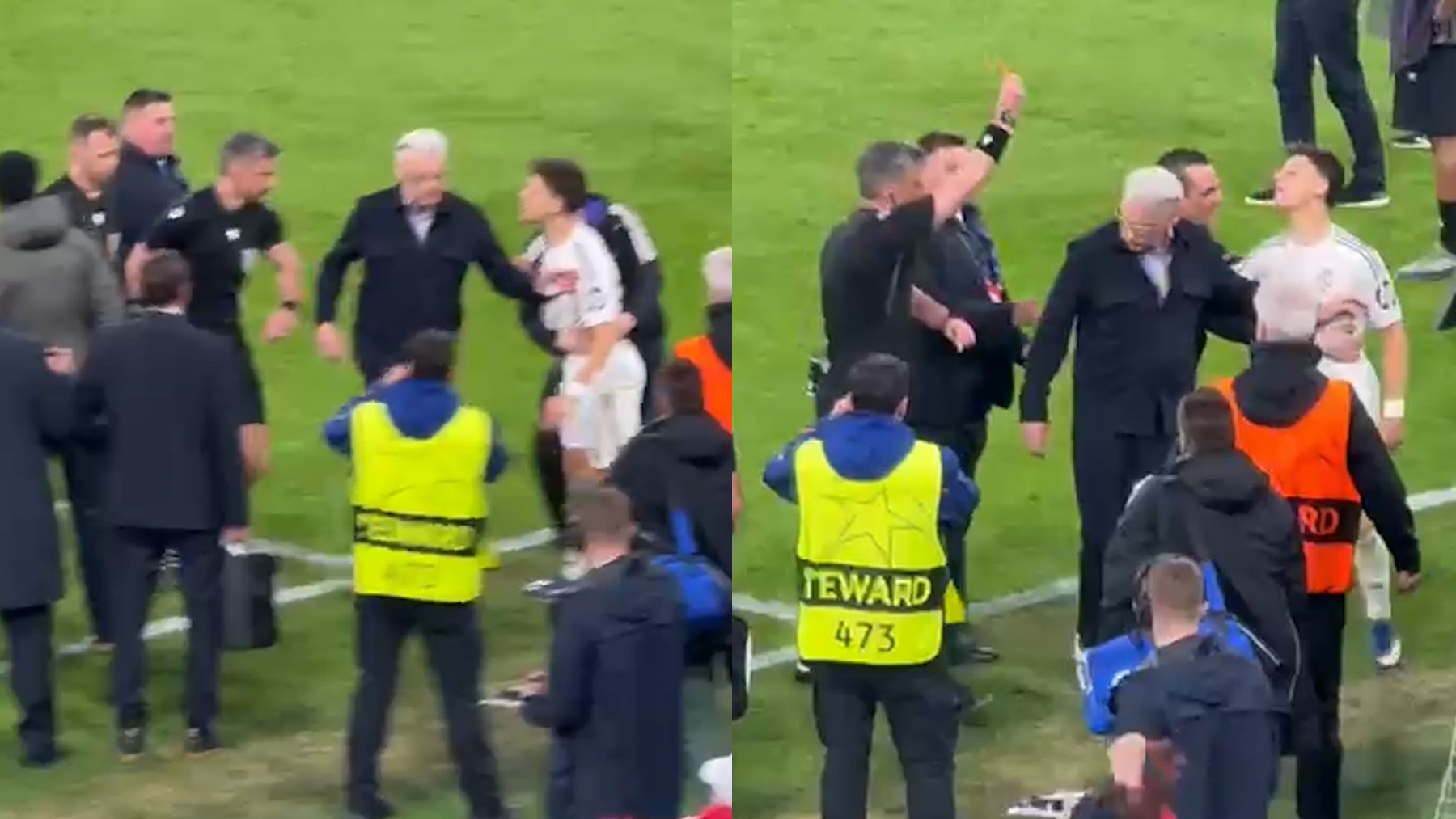 Así fue el tremendo enfado del Real Madrid con el árbitro: Güler terminó expulsado