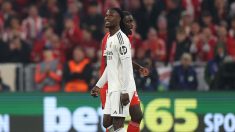 Eduardo Camavinga en el Bayern-Real Madrid. (Getty)