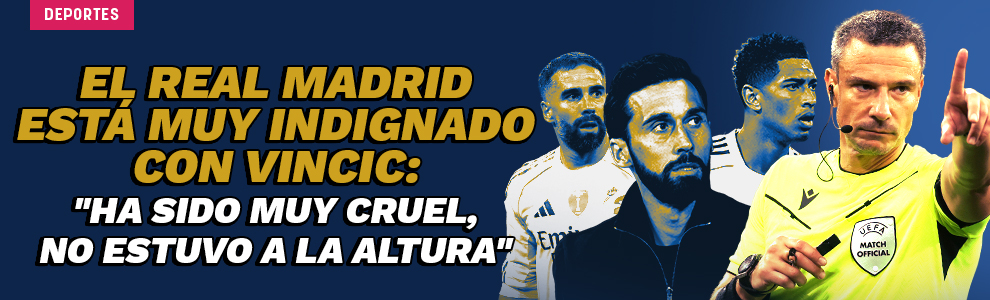 El Real Madrid está muy indignado con Vincic: Ha sido muy cruel, no estuvo a la altura