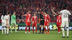 Vincic expulsa a Camavinga. (Foto: Getty)