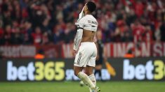 Jude Bellingham, durante el Bayern de Múnich-Real Madrid de la Champions. (Getty)