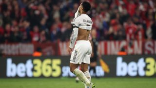 Jude Bellingham, durante el Bayern de Múnich-Real Madrid de la Champions. (Getty)