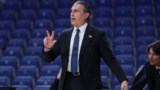 Sergio Scariolo durante el Real Madrid-Hapoel de la fase regular de la Euroliga. (EP)