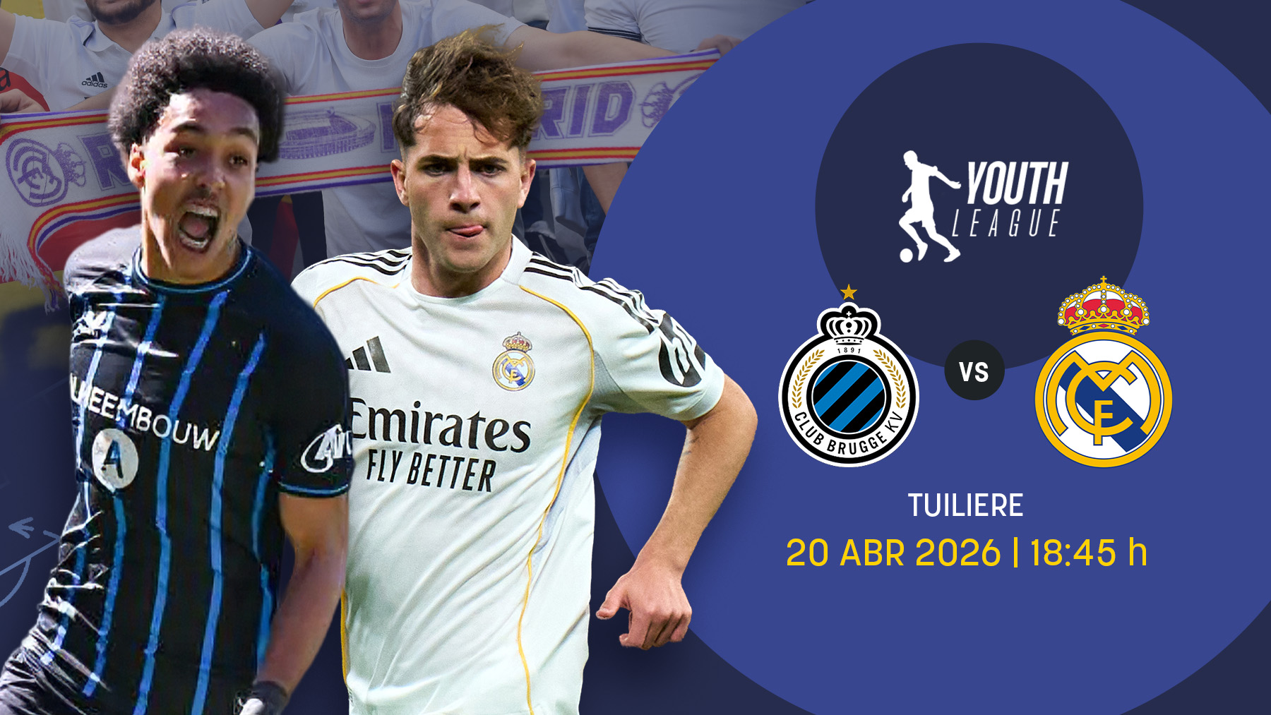 Brujas-Real Madrid: ¡a por la segunda Youth League!